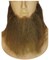 The Costume Center 10" Brown Halloween Party Prosthetic Beard Costume Accessory